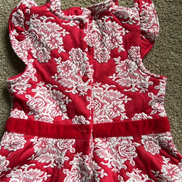 JANIE & JACK | Red Dress with Floral Print - Picture 7 of 7